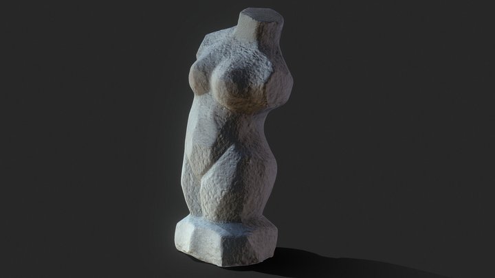 Stone Sculpture - Photogrammetry 3D Model
