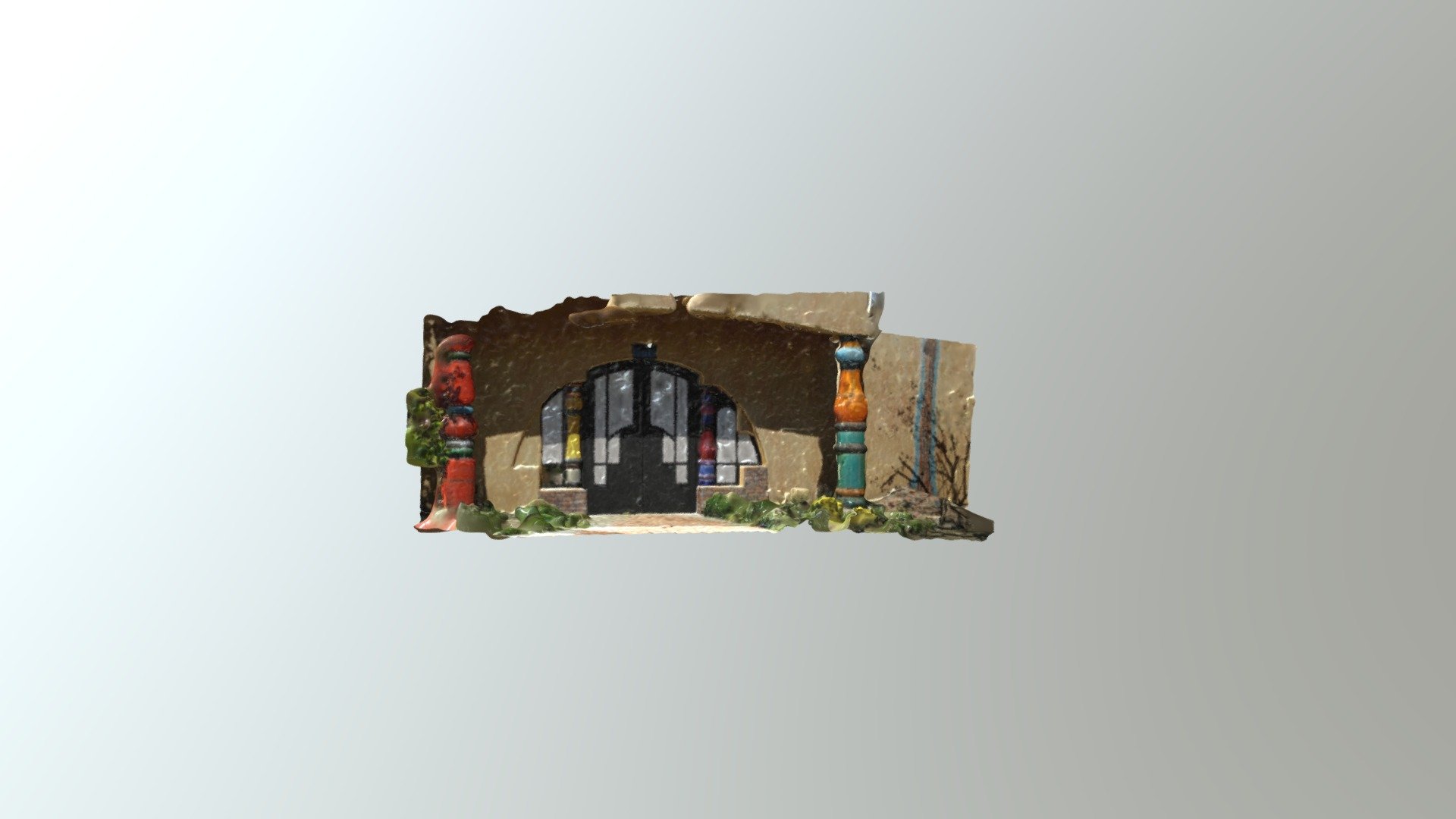 Hundertwasser, at Quixote Winery Napa