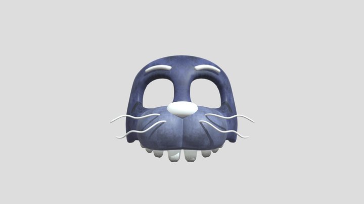 Unwithered Bonnie's Mask by Taddydudstare 3D Model