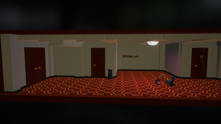 Tribute The Shining 3D Model