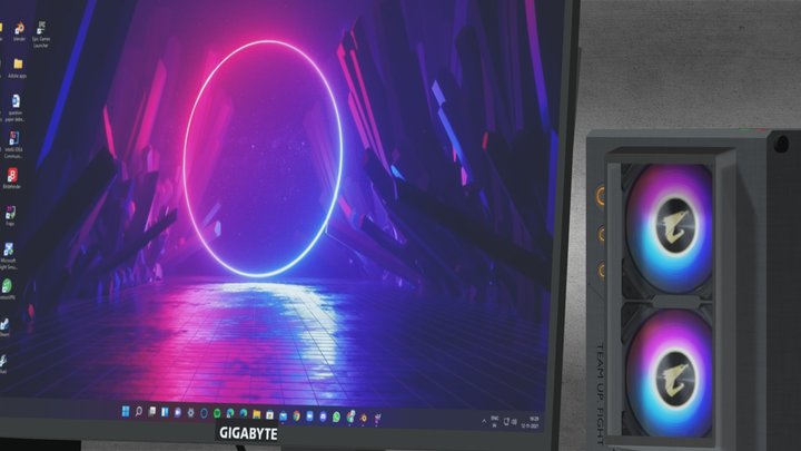 Gaming desktop pc