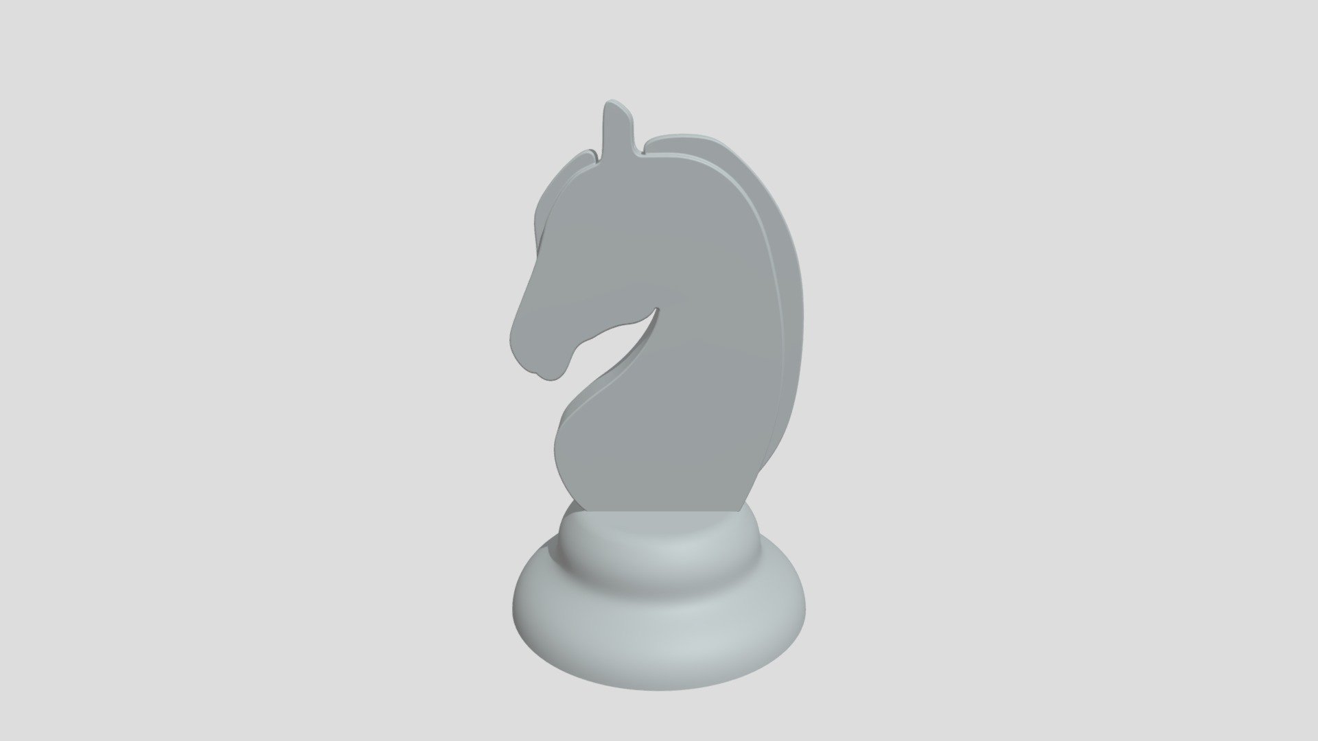 Chess Piece (empty Base)