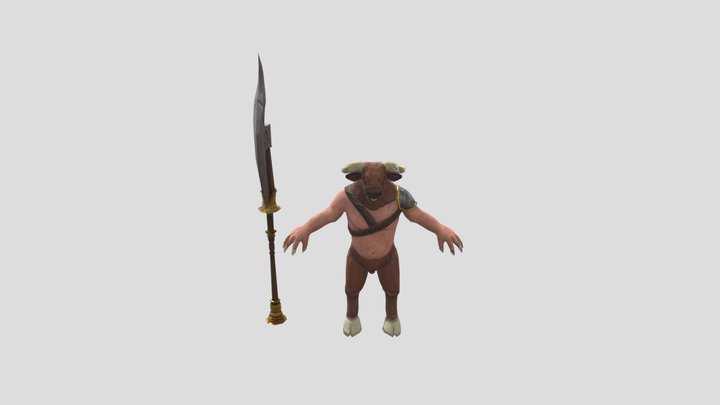 Minotaur 3D Model