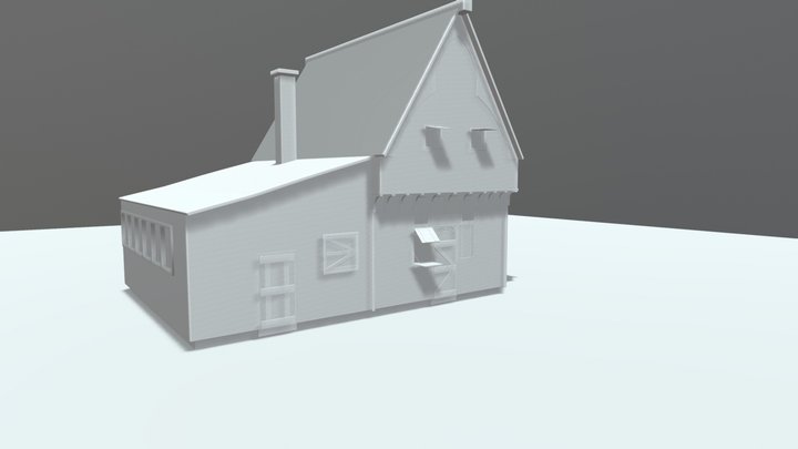 Casa medieval 3D Model