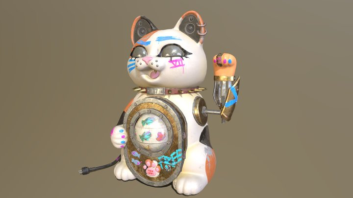 Jinxed Slot Machine 3D Model