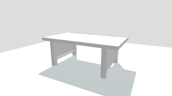 Snazzy Coffee Table 3D Model