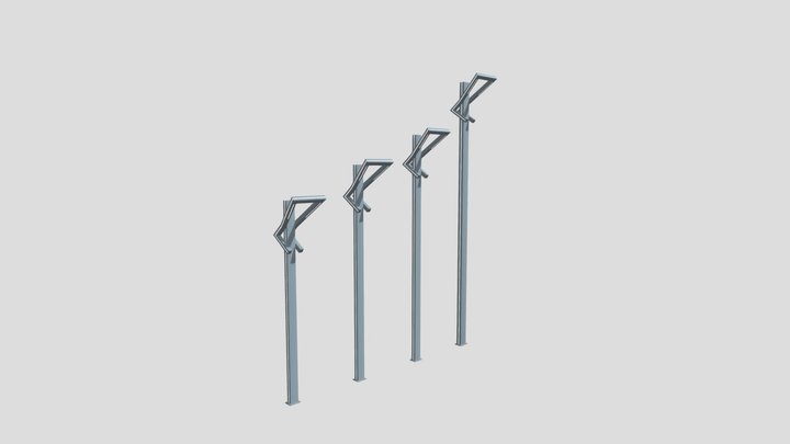 Интеграл с боковой подсветкой GN006 3D Model