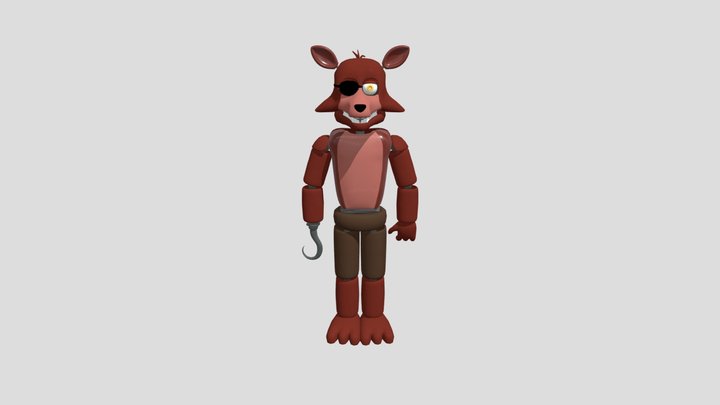 Image To Stl.com_ Yok_s+ Unwithered+ Foxy – Modello 3D gratuito STL