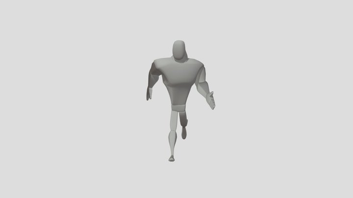 Herc Walking 3D Model