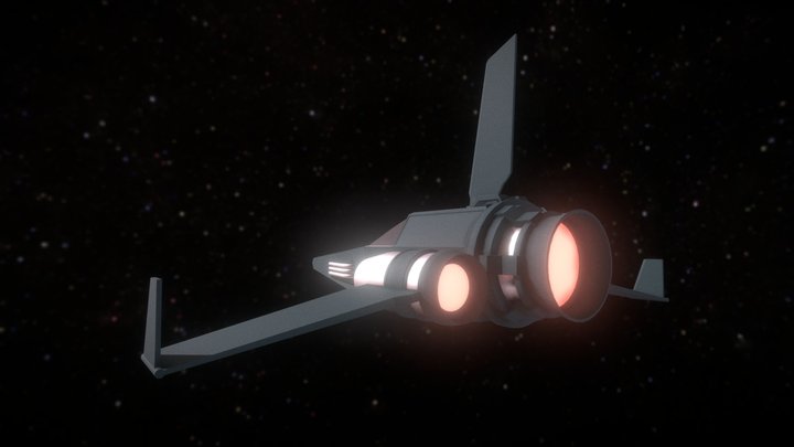 Spaceship 3D Model