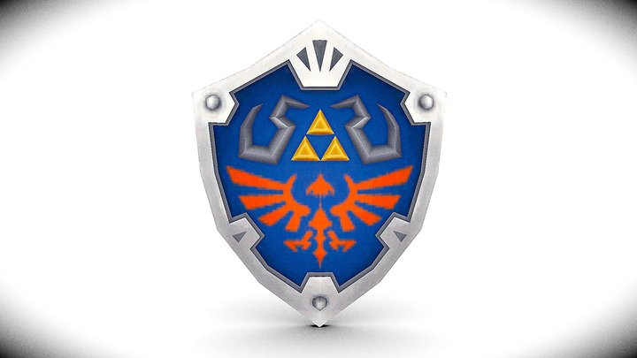 Hylian Shield (Skyward Sword) – Modello 3D gratuito STL