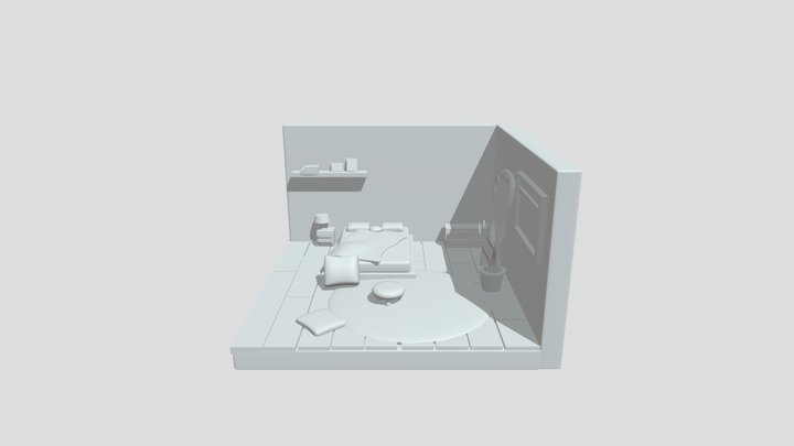 Bedroom 3D model 3D Model