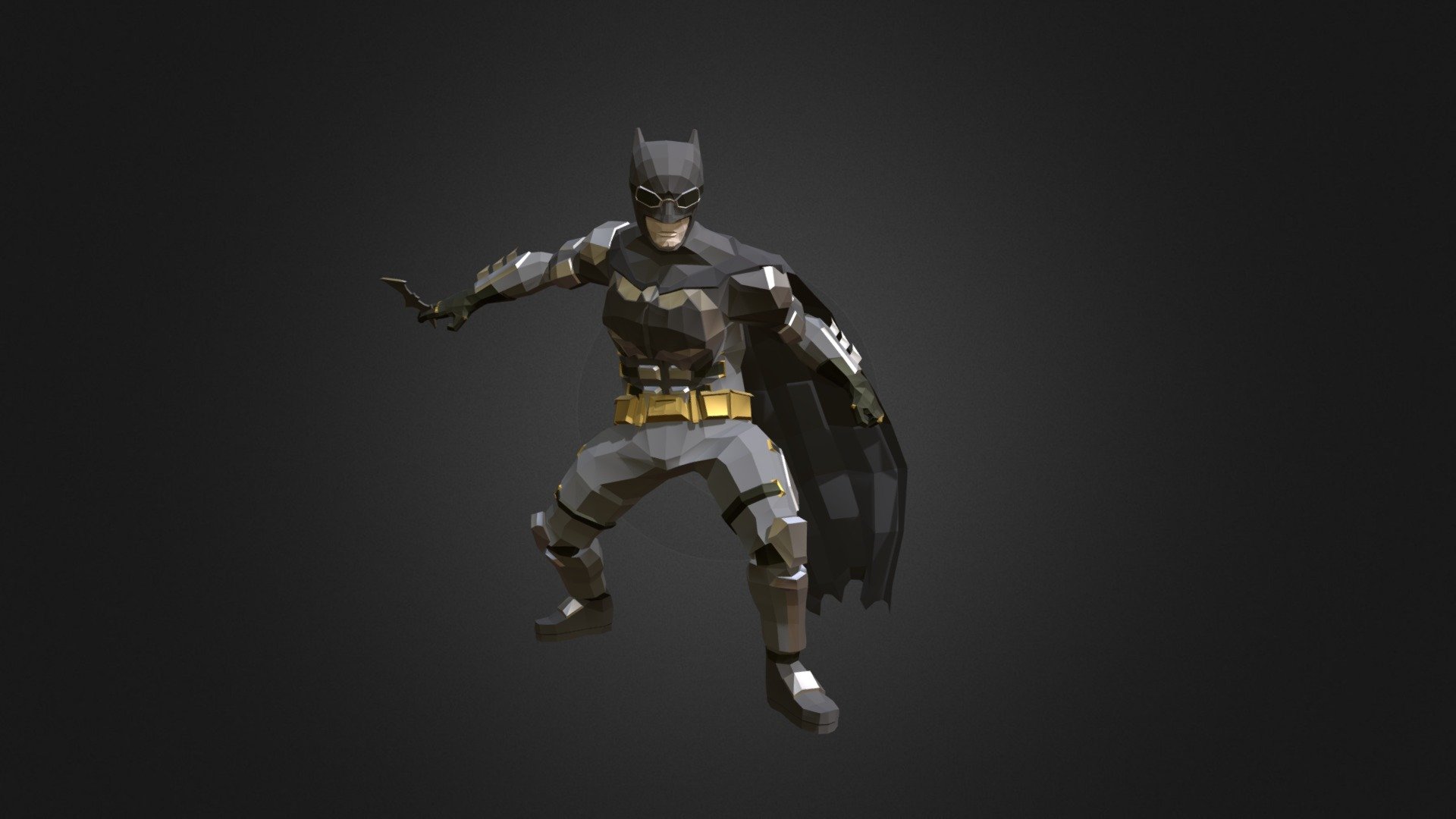 Batman (Ben Affleck) - Download Free 3D model by DavidA3D (@DavidA3D)  [1e8c397]