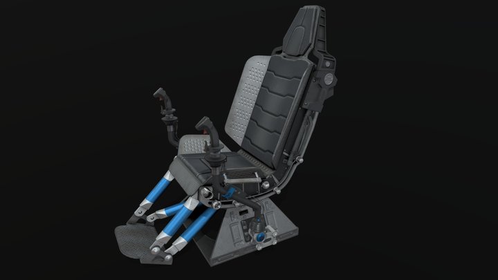 Sci_Fi_Chair 3D Model
