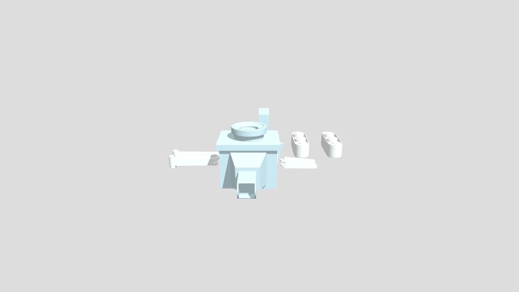 Robot from (Rick And Morty) For 3D Printing