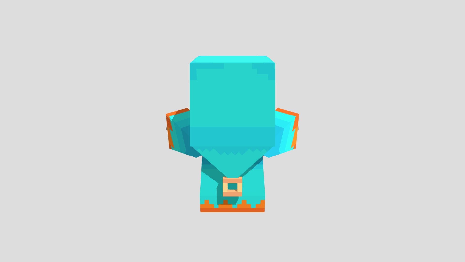 Desert temple mage - 3D model by chibi w/ cornrows (@cornrows) [1e8e422 ...