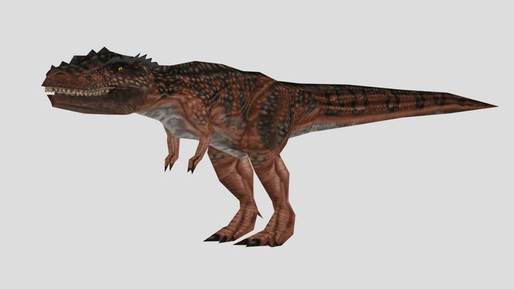 Dino Crisis 2 - Giganotosaurus 3D Model