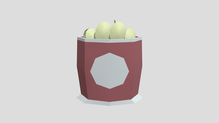 Papitas de paquete 3D Model