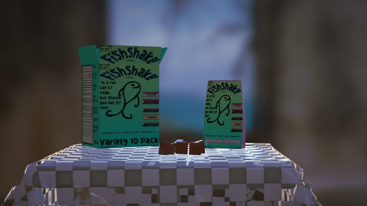 FishShake 3D Model