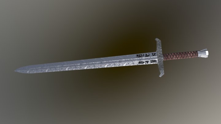 King Arthur: Legend of the Sword: Excalibur 3D Model