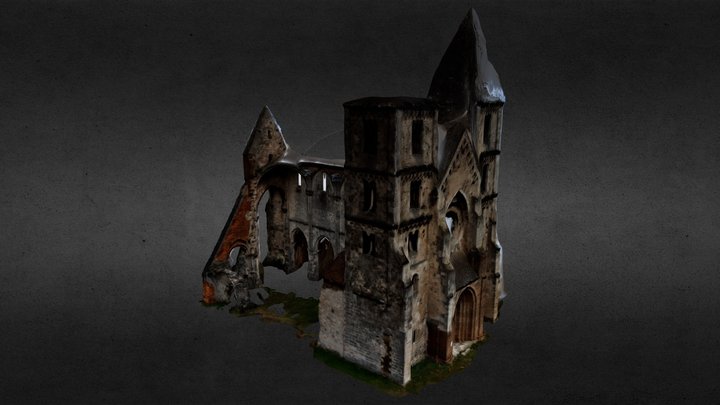 Premontre monastery church of Zsámbék 3D Model