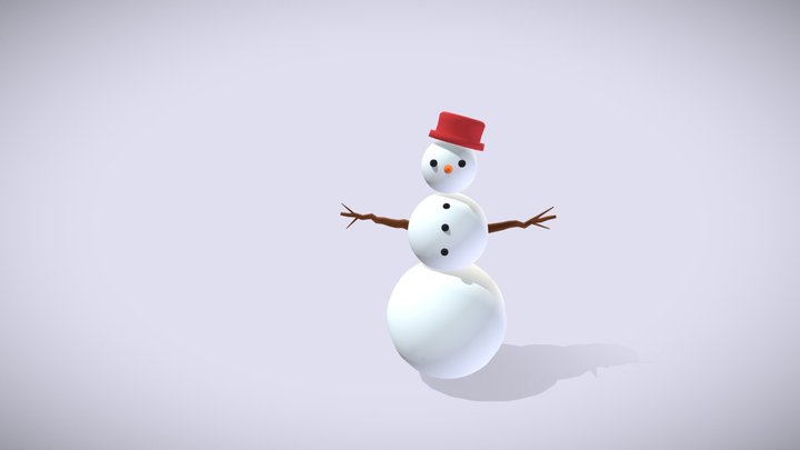 sm_snowman 3D Model