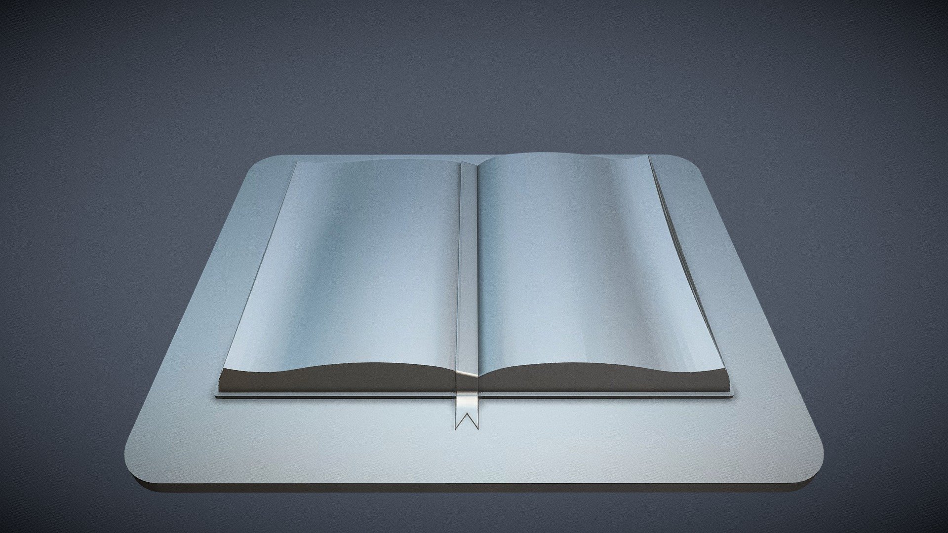 Open Book With Base - 3D model by TimberlandCNC [1e902a9] - Sketchfab
