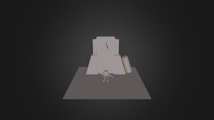 Mike Wazowski Texture   3D Model