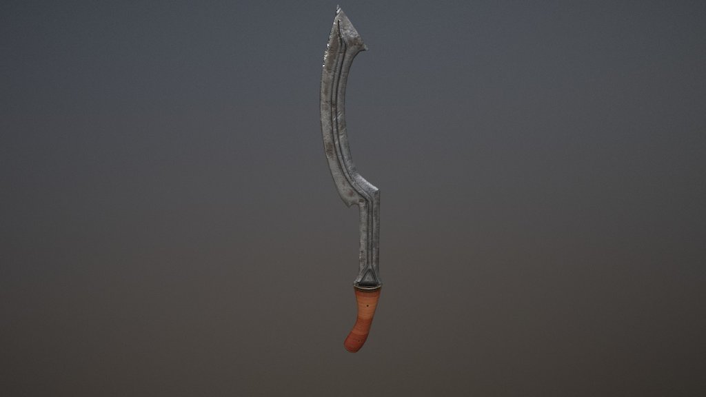 Khopesh Sword - 3D model by paul.rodriguez3d [1e90910] - Sketchfab