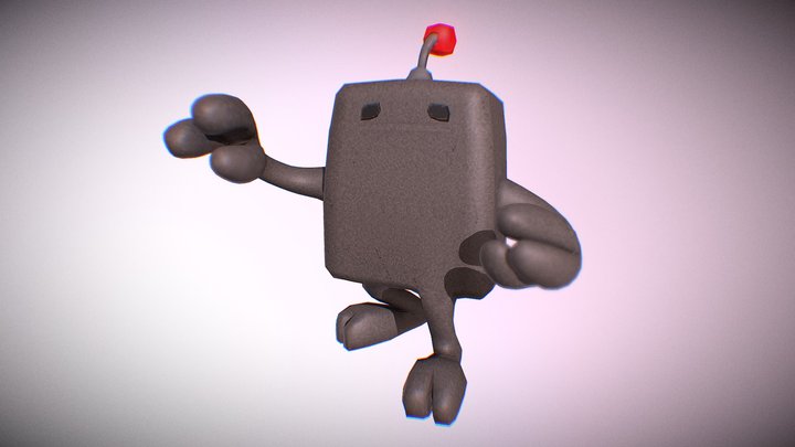 Clayman 3D Model