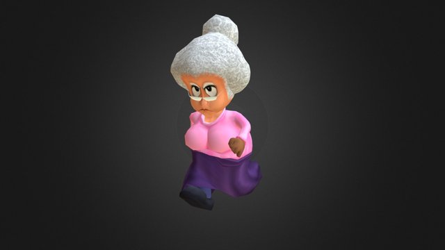 Granny game Anim 3D Model