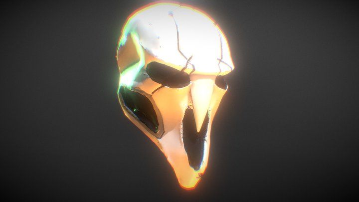 Sculpt January #2 | Reapers Mask 3D Model