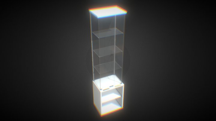 Display Cabinet 3D Model