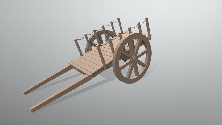cart 3D Model