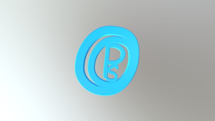 OOPS Logo 3D Model