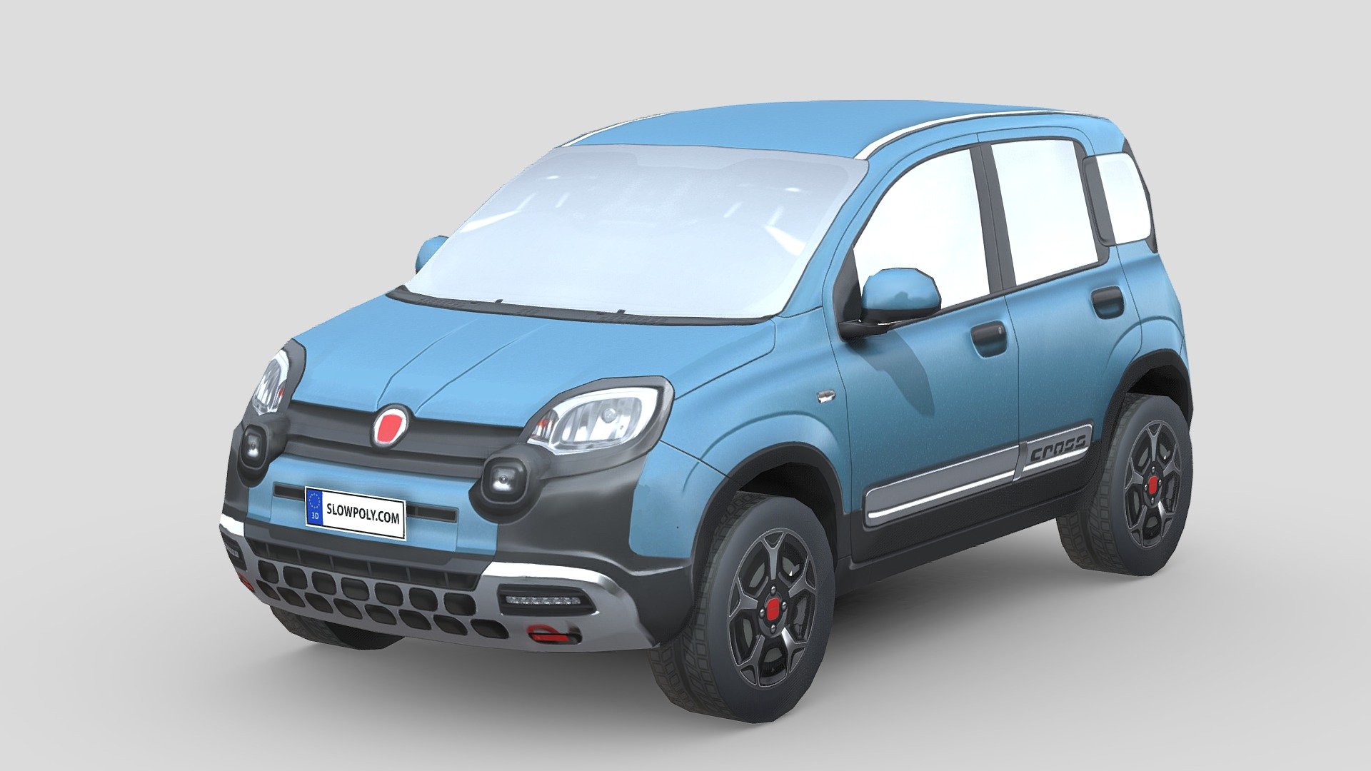 Fiat Panda Cross 2021 - Buy Royalty Free 3D Model By Slowpoly [1e965da ...