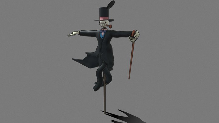 Howl's Moving Castle - Turnip Head 3D Model