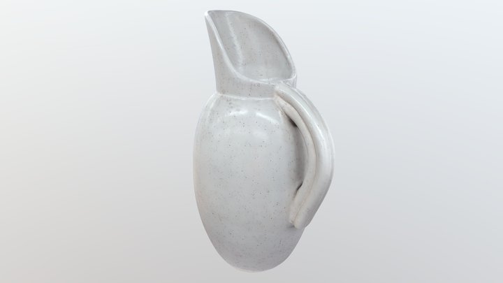 Ceramic Pitcher 3D Model