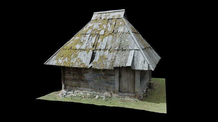 Storage building - mid 20th century, Serbia 3D Model