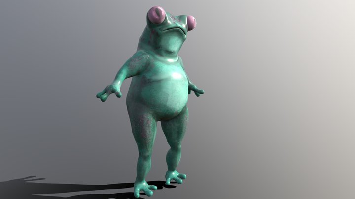 frog 3D Model