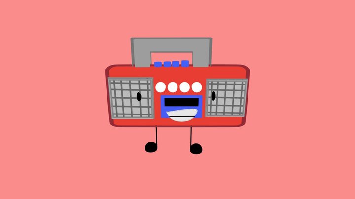 Object Oppose Radio (New) 3D Model