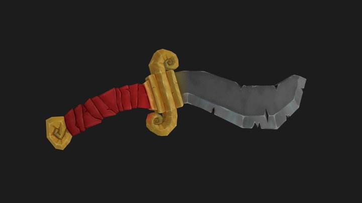 Lagarta`s swords 3D Model