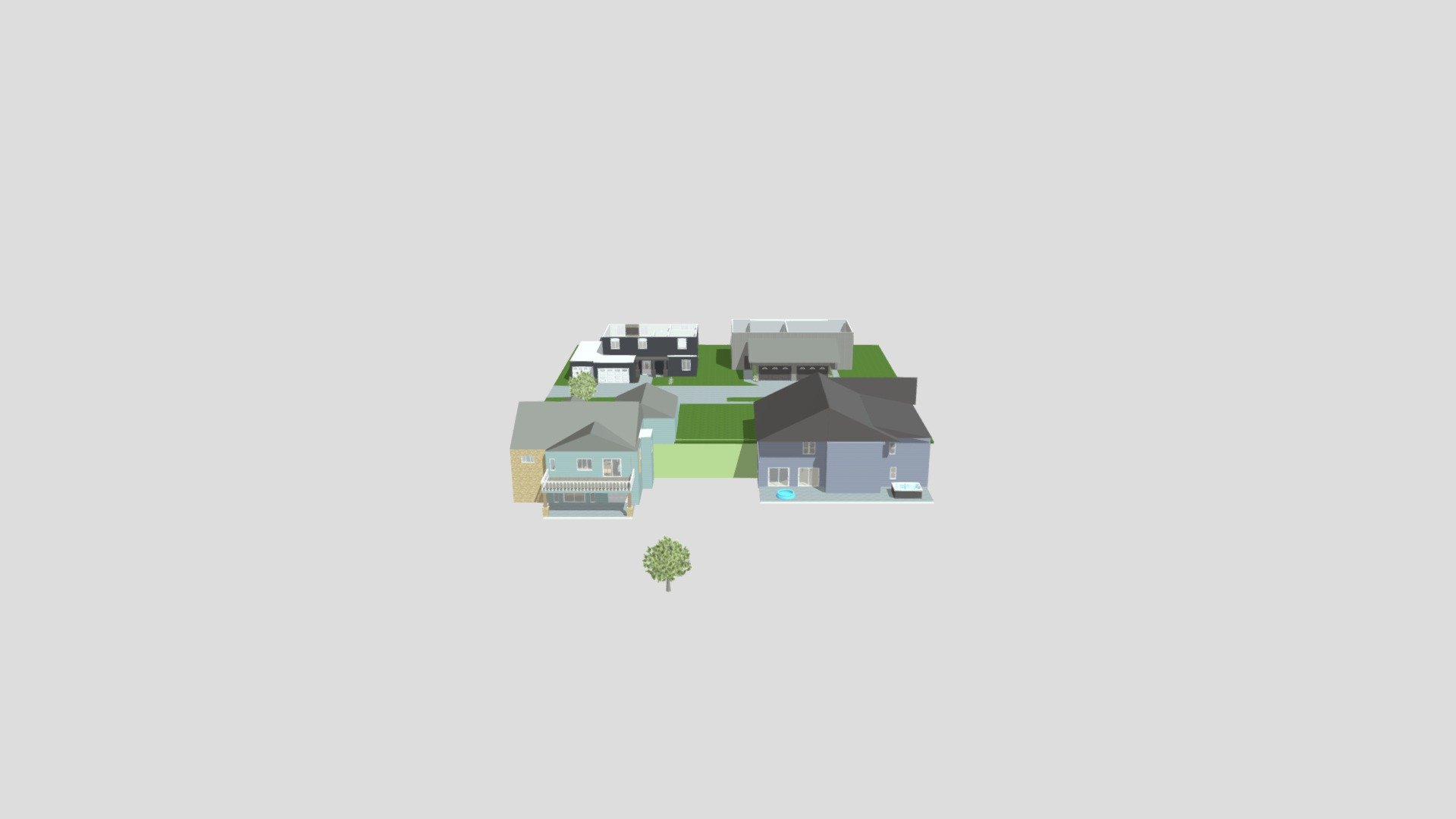Simple with Walkout Basement