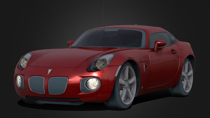 Pontiac Solstice GXP 3D Model