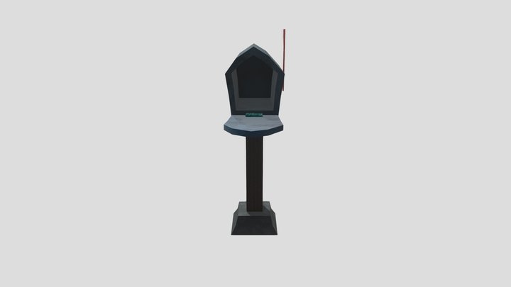 Game Object: Mailbox 3D Model