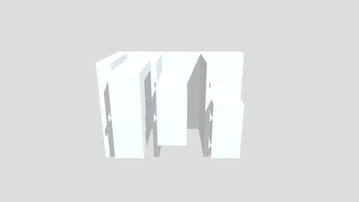 Mobile Office Team 6 3D Model