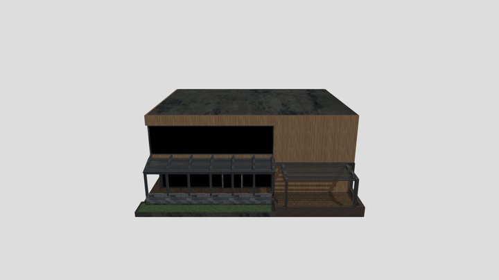 Store Front 3D Model