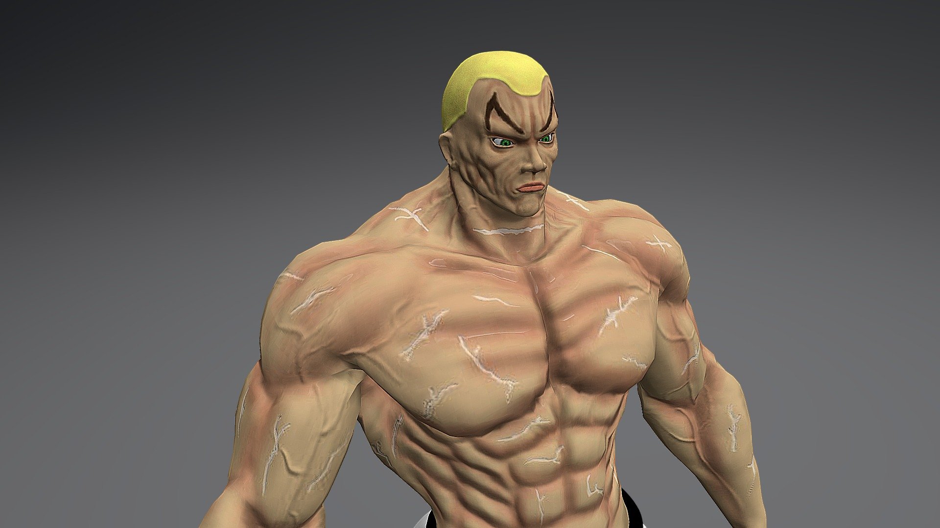 Jack Hanma - 3D model by good_job_sean.