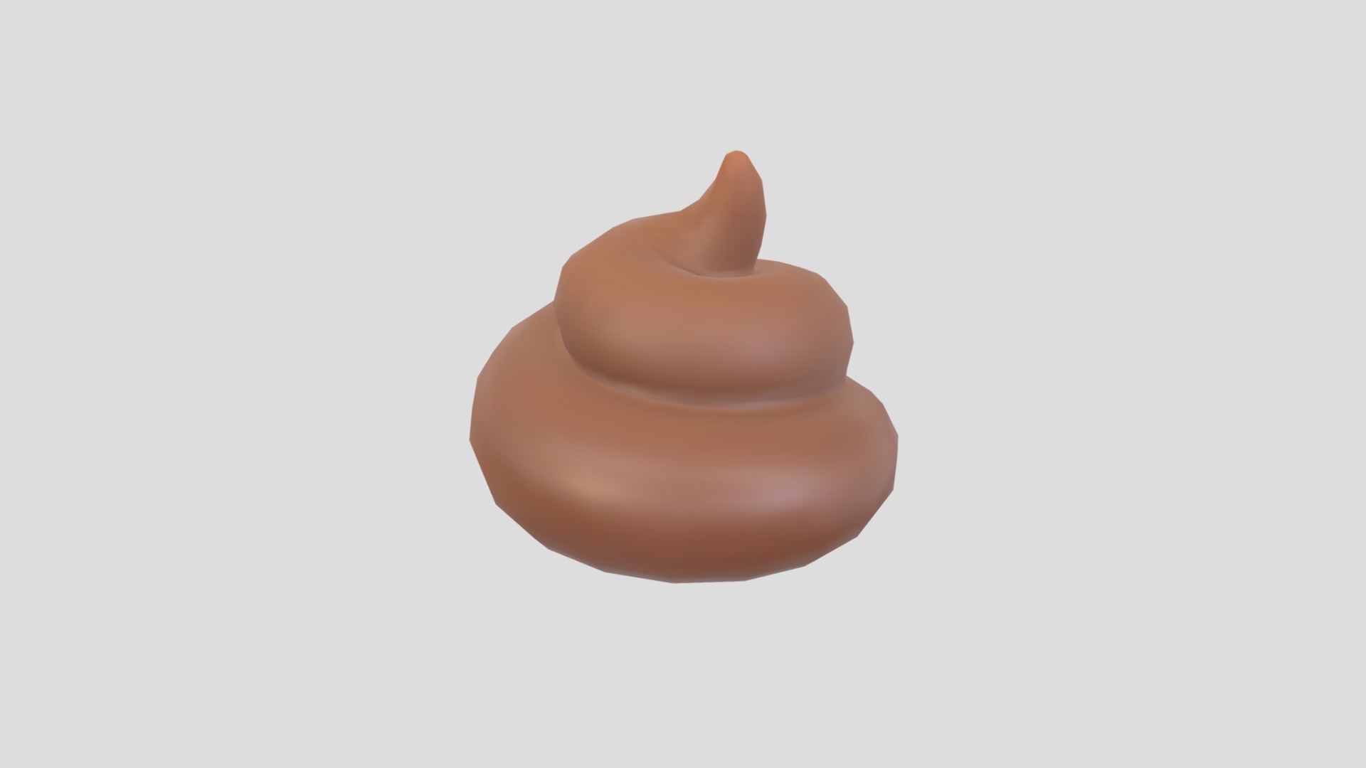 3D model Poo - This is a 3D model of the Poo. The 3D model is about a close-up of a hand.