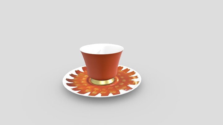 Tea Cup - Prop 3D Model